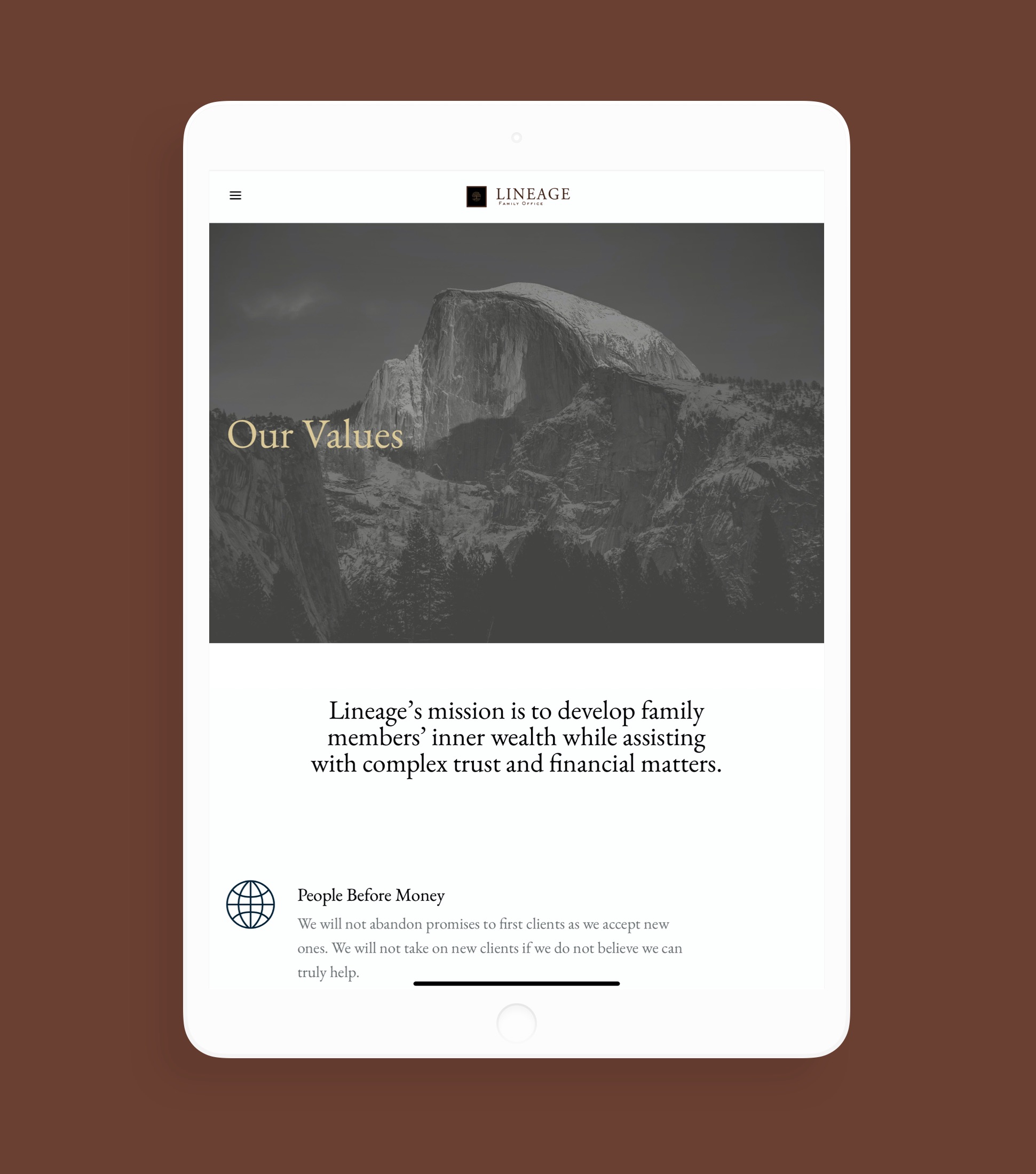 Lineage Family Office — project image